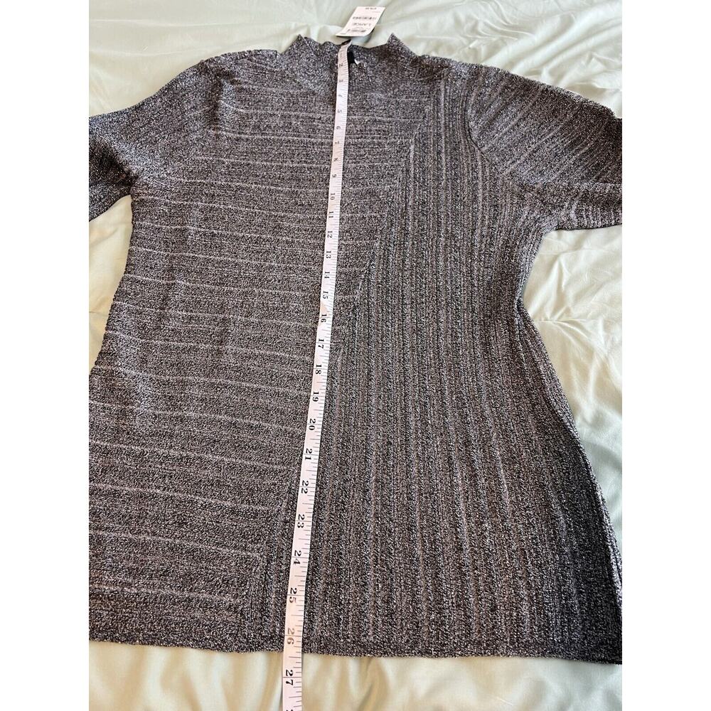 INC International Concepts Women's Top Size Large NWT Metallic Sparkle $79 MSRP - Picture 8 of 8